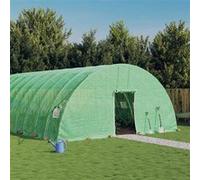 Tuinkas met stalen frame 120 mÂ² 20x6x2,85 m groen3188113