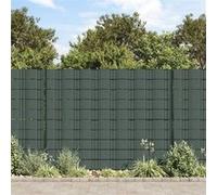 vidaXL Écran d'intimité de jardin PVC 70 x 0,19 m Vert