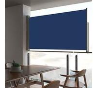 vidaXL Tuinscherm uittrekbaar 160x300 cm blauw48350 Bleu G