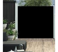 vidaXL Tuinscherm uittrekbaar 170x300 cm zwart48364 Noir G