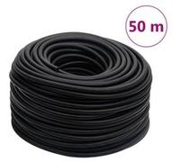 vidaXL Tuyau d'air hybride noir 0,6 50 m caoutchouc et PVC, tuyau de compresseur d'air, tuyau pneumatique, tuyau d'air en caoutchouc Noir G