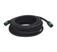 vidaXL Tuyau d'arrosage de jardin Caoutchouc 10 m 0,6" Noir avec connecteur