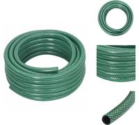 vidaXL Tuyau d'arrosage vert 0,6" 50 m PVC - Tuyaux d'arrosage
