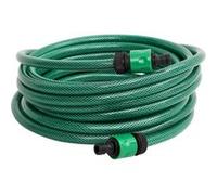 vidaXL Tuyau de Piscine, Tuyau de Jardinage pour Piscine, Tuyau d'Eau avec Raccord, Remplacement de Arrosage Jardin Maison, Vert 100 m PVC Vert G