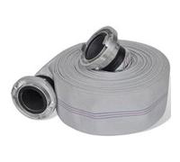 vidaXL Tuyau d'incendie 20 m 3 pouces avec raccords B-Storz Gris G