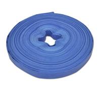 vidaXL Tuyau plat 100 m 1" PVC Bleu G