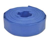 vidaXL Tuyau plat 100 m 2" PVC Bleu G