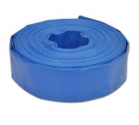 vidaXL Tuyau plat 25 m 2 pouces PVC Bleu