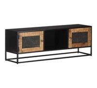 vidaXL Tv-meubel 120x30x40 cm ruw mangohout323148 Brun G