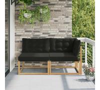 vidaXL Unité de canapé sectionnel Blanc 162,5 x 83 x 73 cm