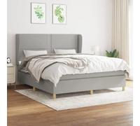 VIDAXL Upholstered Bed Frame