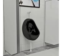 vidaXL Urinoir Suspendu Noir