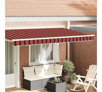 Vidaxl Valance D'auvent Pour Cadre De 4 M Multicolore 3,8x0,2 M