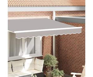 Vidaxl Valence D'auvent Pour Cadre De 3 M Gris Clair 2.8x0.2 M