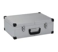 Valise à outils 46 x 33 x 16 cm Argenté Aluminium