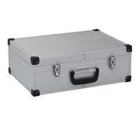 vidaXL Valise à outils 46 x 33 x 16 cm Argenté Aluminium Gris G