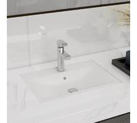 vidaXL Vasque - Blanc
