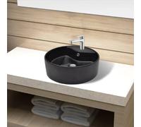vidaXL Vasque Ronde 465 x 155 mm