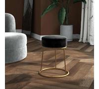 Vidaxl Velours Noir