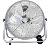 vidaXL Ventilateur à tambour avec roue Argent 73 x 42 x 70 cm Aluminium