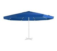 vidaXL Housse de rechange pour parasol bleu azur 515 cm
