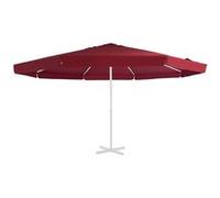 vidaXL Housse de rechange pour parasol Bordeaux rouge 500 cm