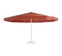 vidaXL Vervangingsdoek voor parasol 500 cm terracottakleurig312543 G