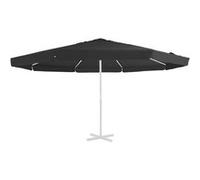 vidaXL Housse de rechange pour parasol noir 515 cm