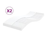 VIDAXL Vida Matelas 2 pcs