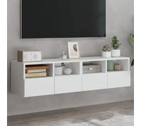 VIDAXL vidaXL Meubles TV muraux 2 pcs - Blanc 60x30x30 cm