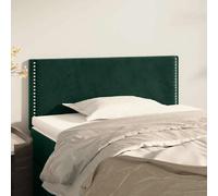 Vidaxl vidaXL Tête de lit - Velours Vert foncé