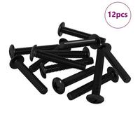 vidaXL Vis 12 pcs Argenté 5 x 30 mm Fer