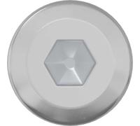 vidaXL Vis avec blocage Uni 4865 pcs Argent Acier