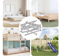 vidaXL Vis pour meubles 1000 pcs argent acier