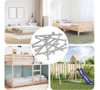 vidaXL Vis pour meubles 800 pcs argent acier