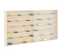 vidaXL Vitrine Murale avec Porte Beige 100 x 8,5 x 54 cm Contreplaqué