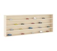vidaXL Vitrine Murale Beige 100 x 8,5 x 36 cm Bois d'ingénierie, Salon, Meuble Mural Moderne, Espace de Rangement Ample, unité d'affichage élégante, étagères contemporaines, Organisateur Chic