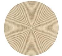 VIDAXL Jute Spirale - Blanc 120