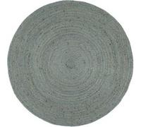 Tapis VidaXL en jute rond 240 cm - Vert olive