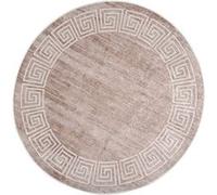 Vidaxl Tapis Lavable Antid¿¿Rapant ¿Õ120 Cm Beige
