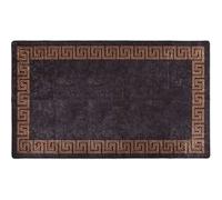 vidaXL – Tapis Noir et Doré – Lavable antidérapant 190 x 300 cm