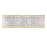 VidaXL Tapis Lavable Antidérapant 80x300 Cm Gris