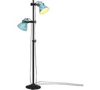 vidaXL Lampadaire Bleu Usé