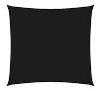 vidaXL Voile de Parasol Tissu Oxford carré 2,5x2,5 m Noir