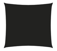vidaXL Voile de parasol carré 2,5x2,5 m - Noir