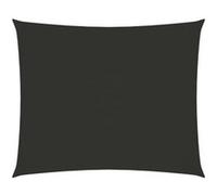 Voile de parasol Tissu Oxford rectangulaire 3,5x4,5m Anthracite