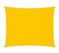vidaXL Voile de parasol Tissu Oxford rectangulaire 3x4,5 m Jaune Jaune G