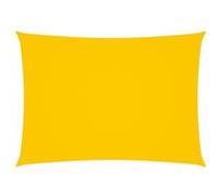 vidaXL Voile d'ombrage Oxford rectangulaire 4x6 m jaune