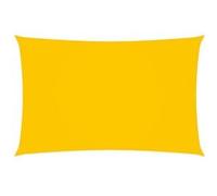 vidaXL Voile d'ombrage Oxford rectangulaire 4x7 m jaune