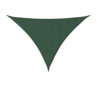 vidaXL Voile de Parasol Tissu Oxford Triangulaire 3x4x5 m Vert foncé, Voile de Parasol, bâche de Parasol, écran Solaire, voiles de Parasol